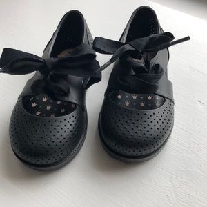 Zaxy Nina Trendy Black Toddler Shoes